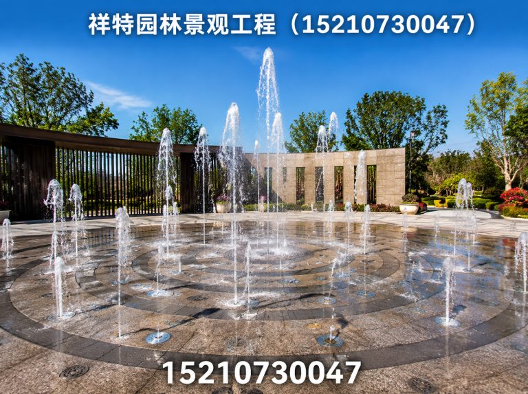莲池区音乐喷泉展示图